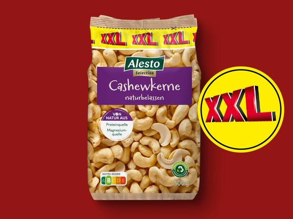 Bild 1 von Alesto Selection Cashewkerne XXL, 
         500 g