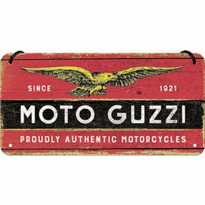 Moto Guzzi Hängeschild Maße: 20 x 10 cm Moto-Guzzi