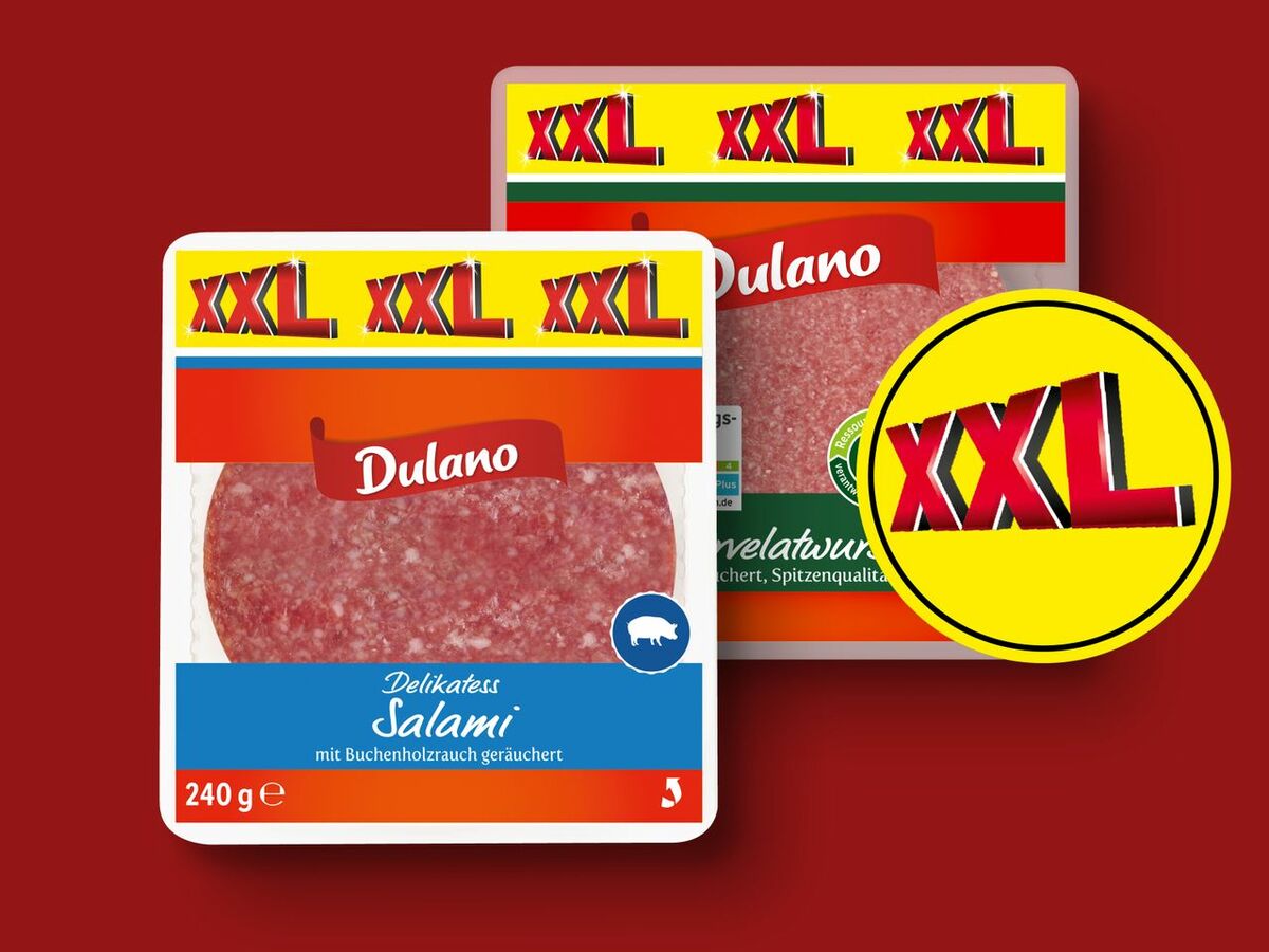 Bild 1 von Dulano Rohwurst XXL, 
         240 g