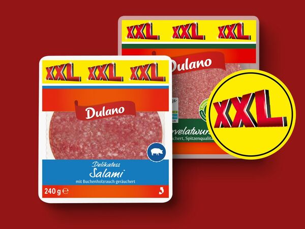 Bild 1 von Dulano Rohwurst XXL, 
         240 g