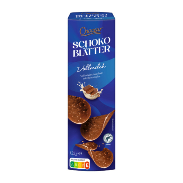 CHOCEUR Belgische Schokoladenblätter 125g von ALDI Nord ansehen!