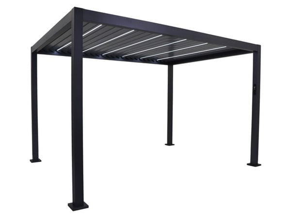 Bild 1 von Better Garden Elektrischer Pavillon aus Aluminium mit LED