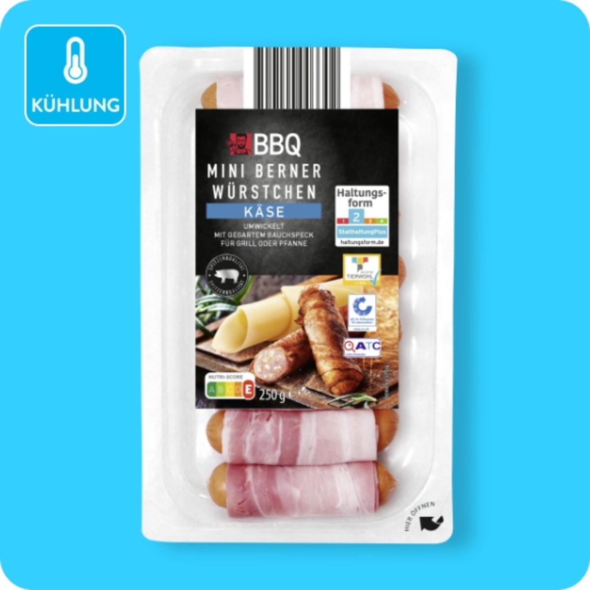 Bild 1 von BBQ Berner Würstchen, Mini