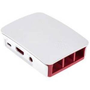 Raspberry Pi® SBC-Gehäuse Passend für (Entwicklungskits): Raspberry Pi Rot, Weiß