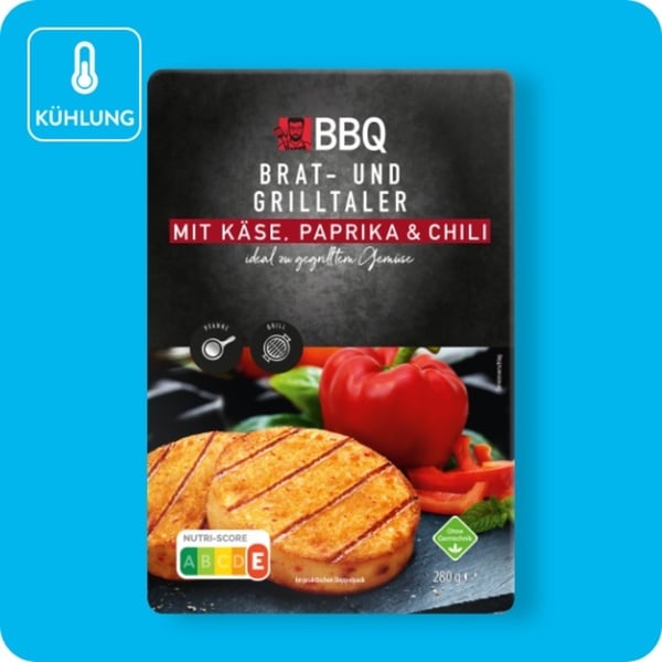 Bild 1 von BBQ Brat- und Grilltaler, Mit Gouda