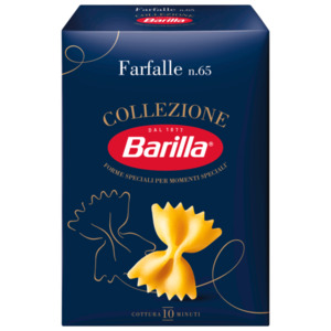 Barilla Pasta Spezialitäten Collezione und Integrale