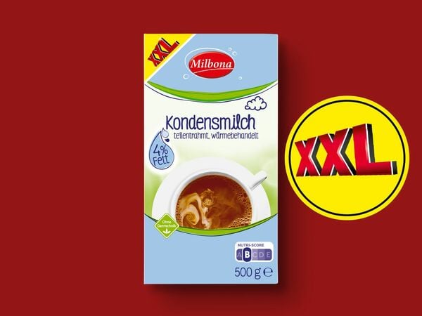 Bild 1 von Milbona Kondensmilch XXL, 
         500 g