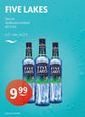 Bild 1 von FIVE LAKES Special
Vodka aus Lettland
40 % Vol.