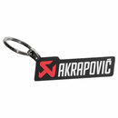 Bild 1 von Akrapovic Schlüsselanhänger Schwarz mit Schriftzug und Logo