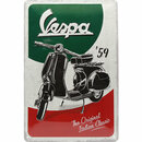 Bild 1 von Blechschild Vespa Logo Maße: 30 x 20 cm