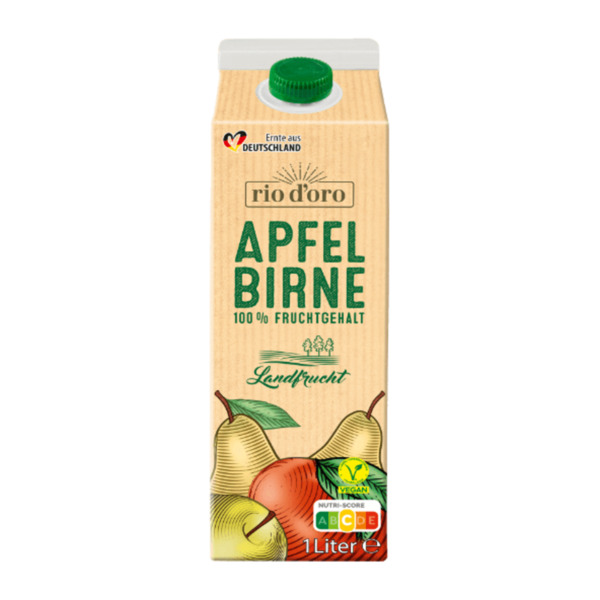 Bild 1 von RIO D'ORO Landfruchtsaft Apfel-Birne 1Liter