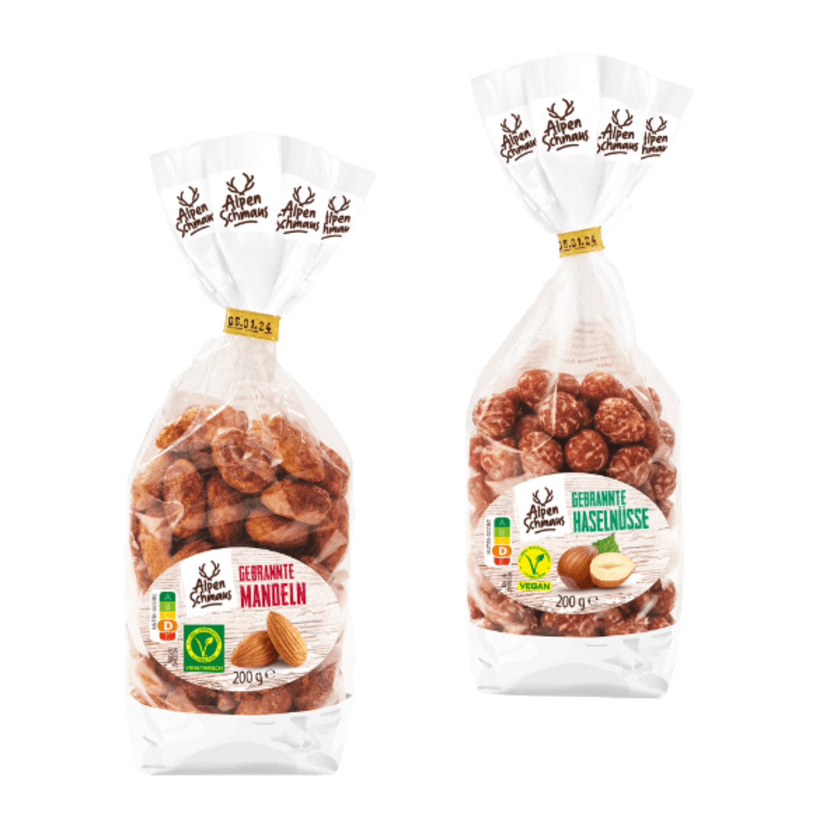 Bild 1 von ALPENSCHMAUS Gebrannte Jahrmarktsnüsse 200g