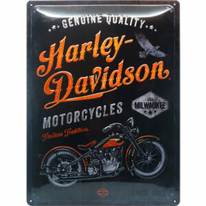 Retro Blechschild Harley Davidson Maße: 30x40cm Harley-Davidson