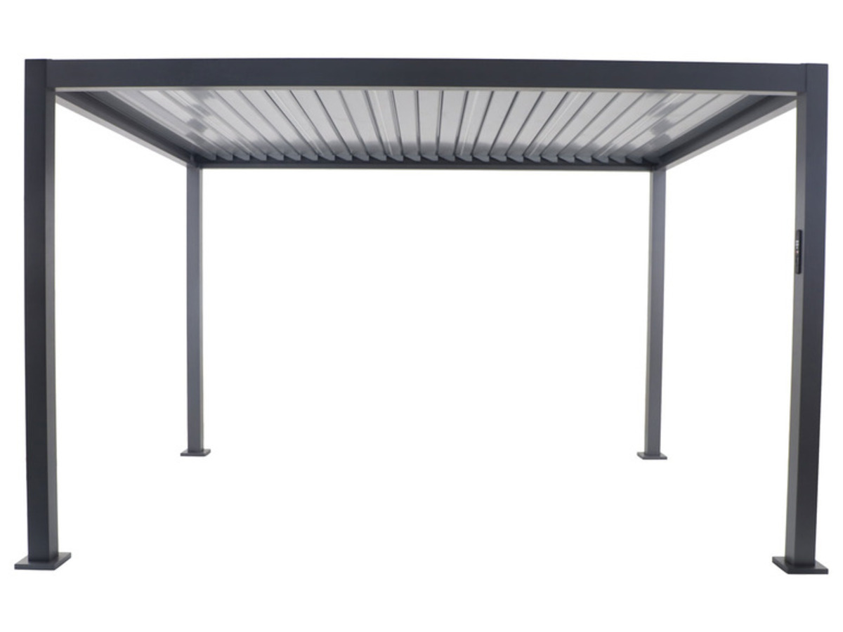 Bild 2 von Better Garden Elektrischer Pavillon aus Aluminium mit LED