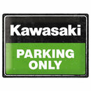 Bild 1 von Blechschild Kawasaki "Parking Only" Maße (BxH): 40x30 cm