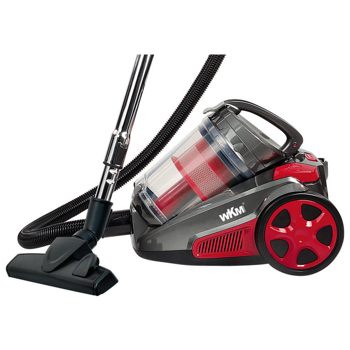 Bild 1 von WKM Bodenstaubsauger CVC-850.1R beutellos anthrazit/rot