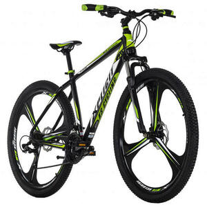 KS-Cycling Mountain-Bike 578M 29 Zoll Rahmenhöhe 48 cm 21 Gänge schwarz schwarz ca. 29 Zoll