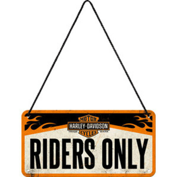 Bild 1 von Harley Davidson Hängeschild "Riders"        Maße: 200 x 100 mm
