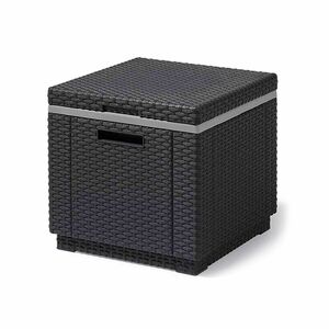 ALLIBERT Kühlbox ICE-Cube graphit ca. 42x42x41cm