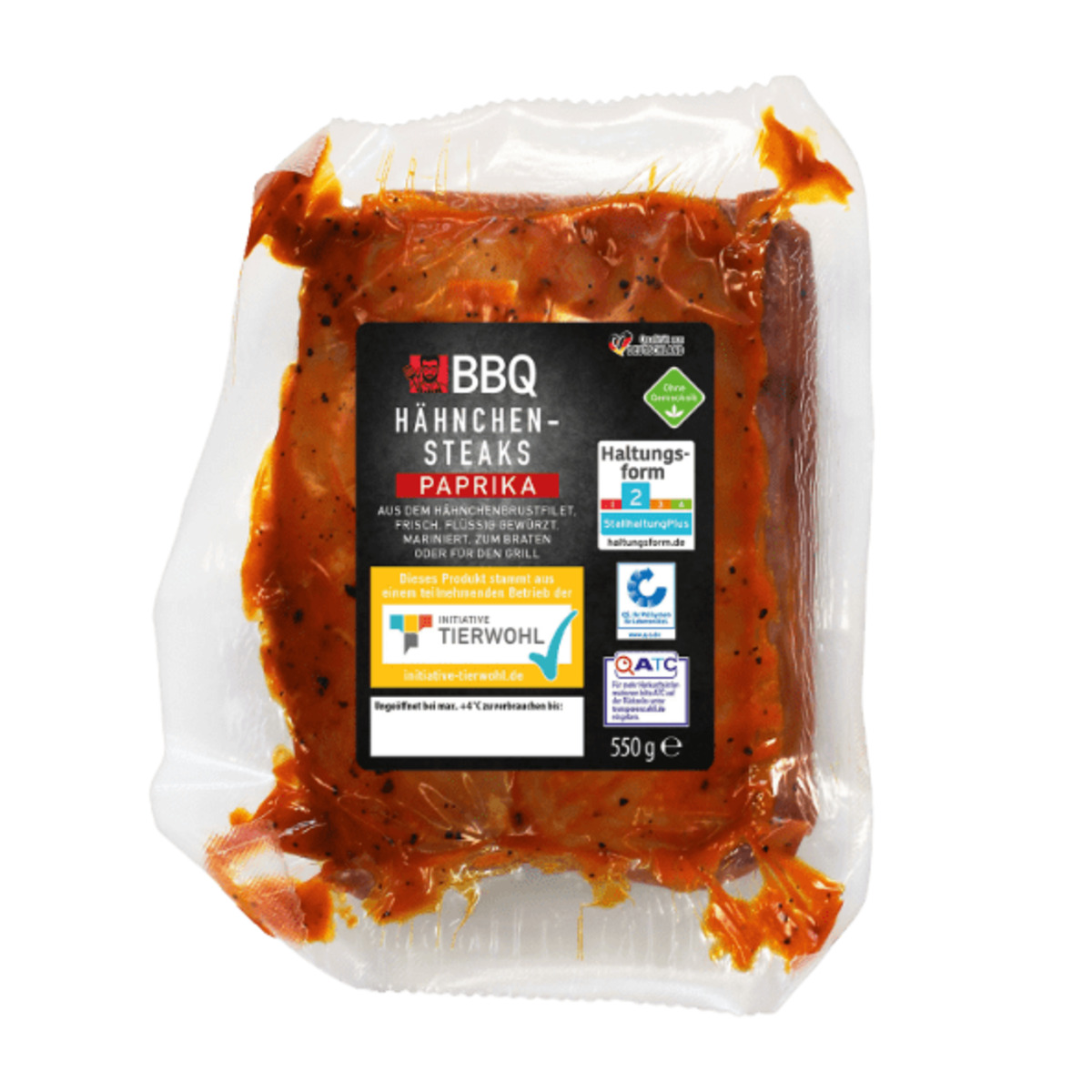 Bild 2 von BBQ Hähnchensteaks 550g