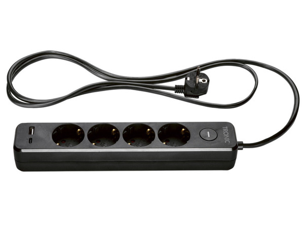 Bild 3 von TRONIC® Steckdosenleiste, 4-fach, mit USB