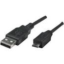 Bild 1 von Arduino USB-Kabel USB 2.0 USB-A Stecker, USB-Micro-B Stecker 1.80 m Schwarz A000071