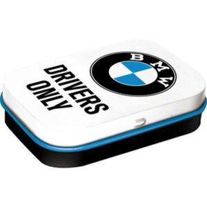 BMW Pillendose "Drivers Only"