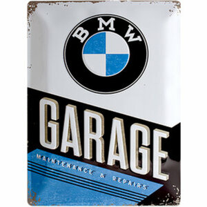 Blechschild BMW "Garage" Maße: 30x40cm