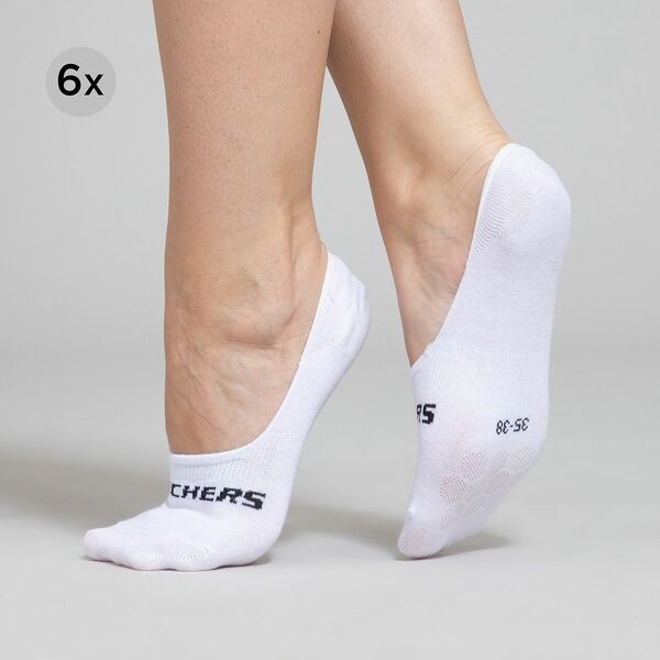 Bild 1 von SKECHERS Unisex-Sneakersocken Baumwollmix Anti-Slip 6 Paar