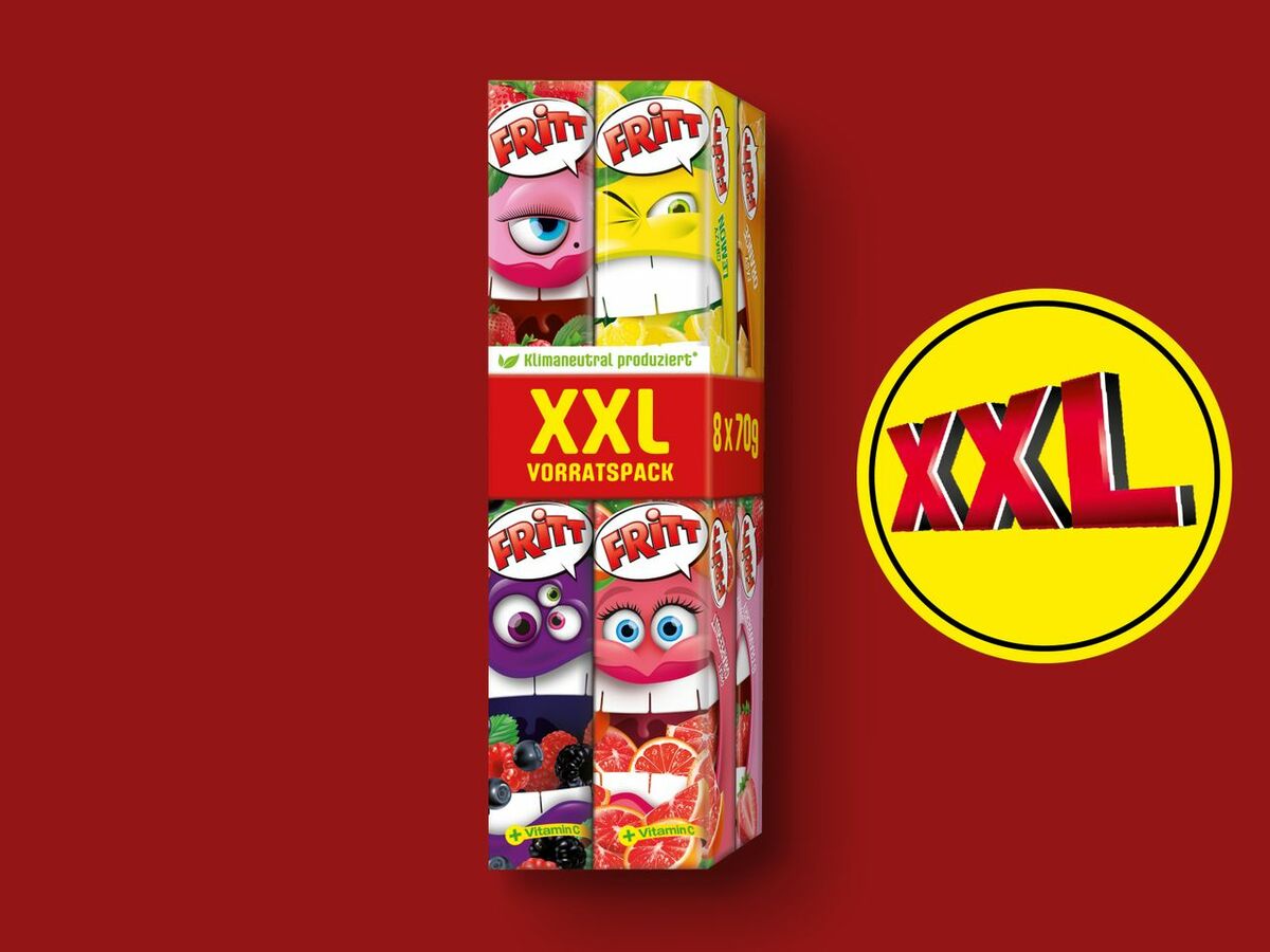 Bild 1 von Fritt Kaustreifen XXL, 
         560 g