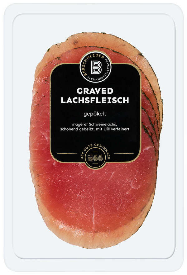Bild 1 von BERSCHNEIDER Graved Lachsfleisch