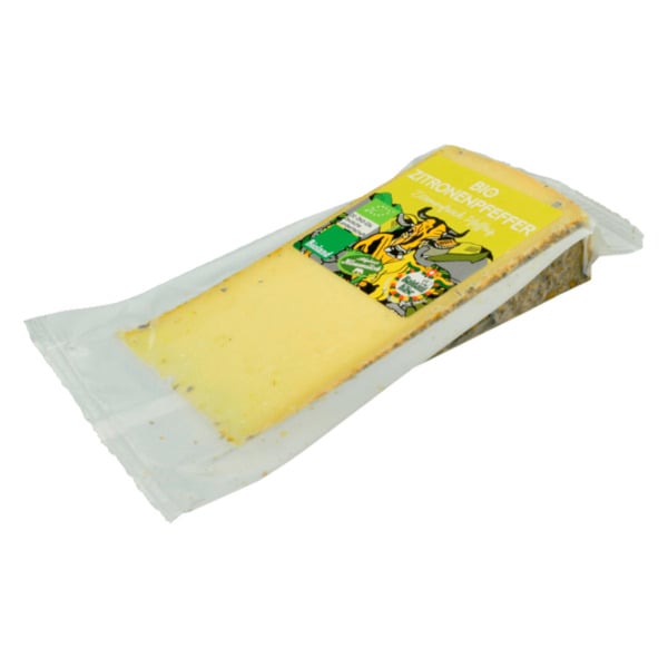 Bild 1 von Bio Käse Zitronenpfefferkäse 175g