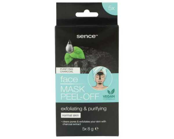 Bild 1 von Sence Charcoal Peel-Off Gesichtsmaske 5x 8 g