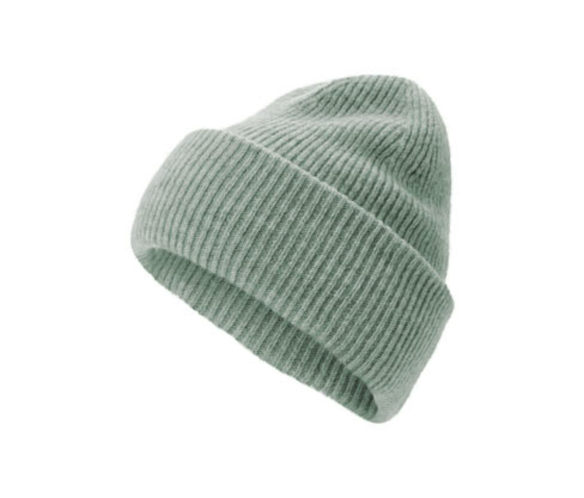 Bild 1 von Strickmütze mit Wolle, salbei