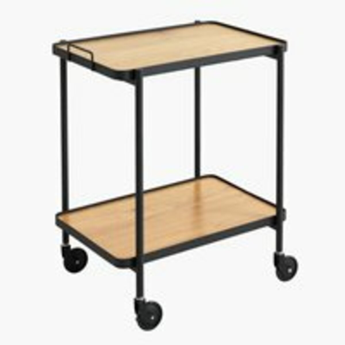 Bild 1 von Beistellwagen GANGSTED schwarz/eiche