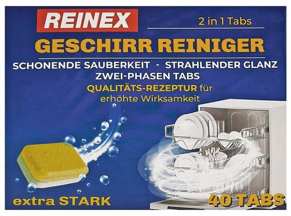 Bild 1 von Geschirr-Reiniger-Tabs 40er Pack