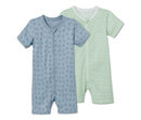 Bild 1 von 2 Shorty-Pyjamas, grün-blau