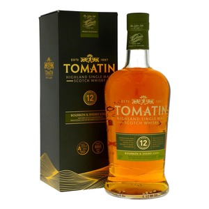 Tomatin 12 Jahre Whisky 43,0 % vol 0,7 Liter