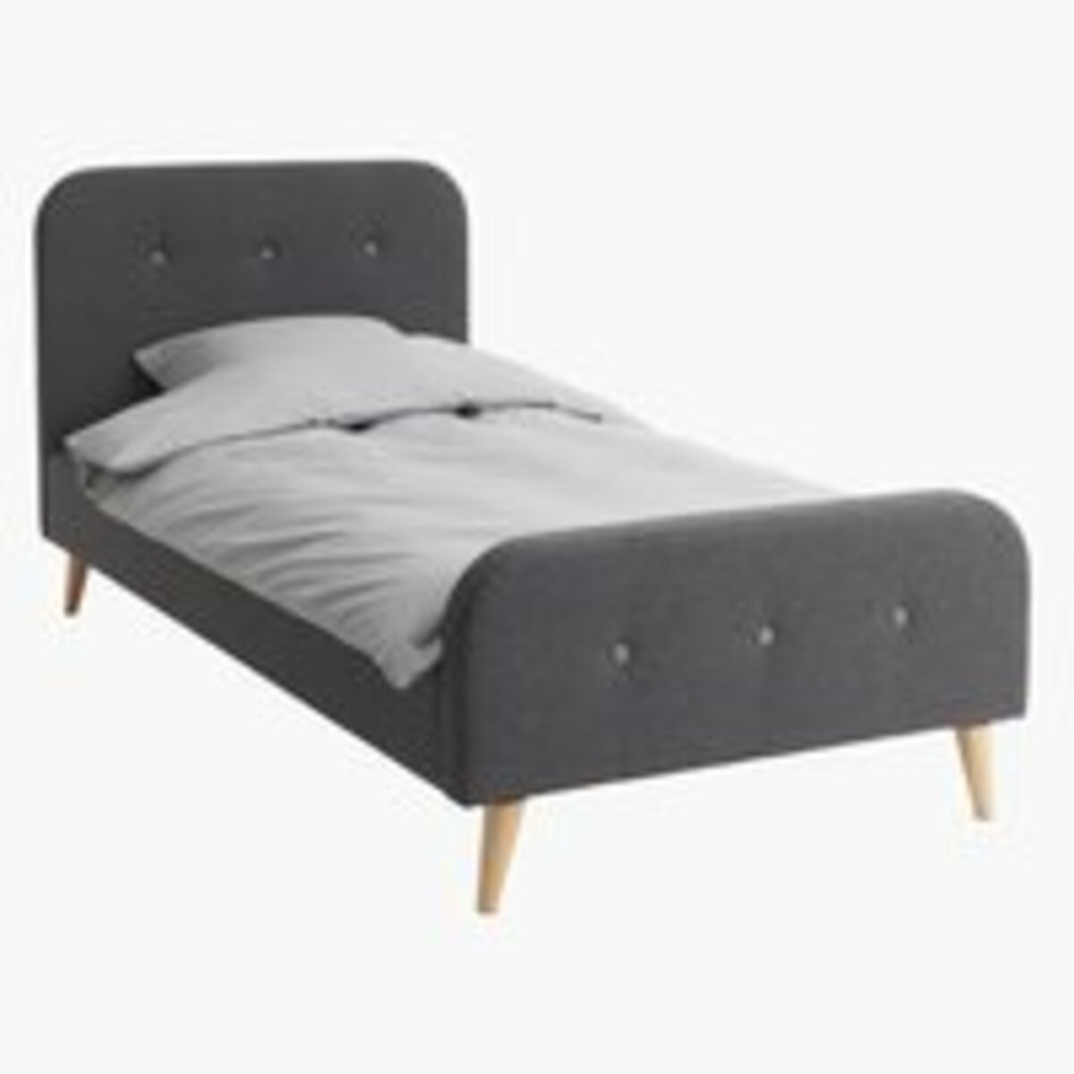 Bild 1 von Bettgestell KONGSBERG 90x200 grau