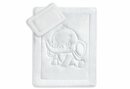 Bild 1 von Kinderbettdecke + Kopfkissen, »Kinderbettenset mit Elefantensteppung«, KiGATEX, 2-teilig