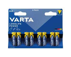 VARTA Longlife Power Batterien Alkaline AA 8er