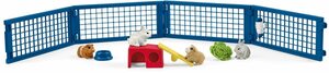 Schleich® Spielfigur »Farm World, Zuhause für Kaninchen und Meerschweinchen (42500)«, (Set)
