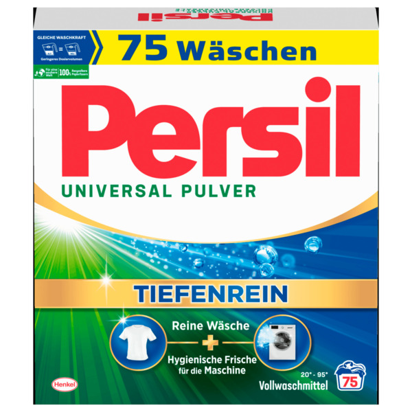 Bild 1 von Persil Vollwaschmittel Universal Pulver 4,5kg 75WL