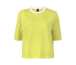 Gestreiftes T-Shirt, gelb