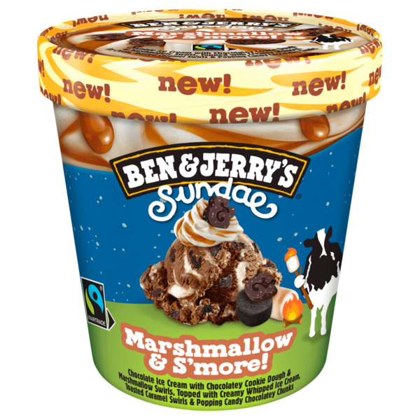 Bild 1 von Ben & Jerry's Sundae Marshmallow & S'more 427ml