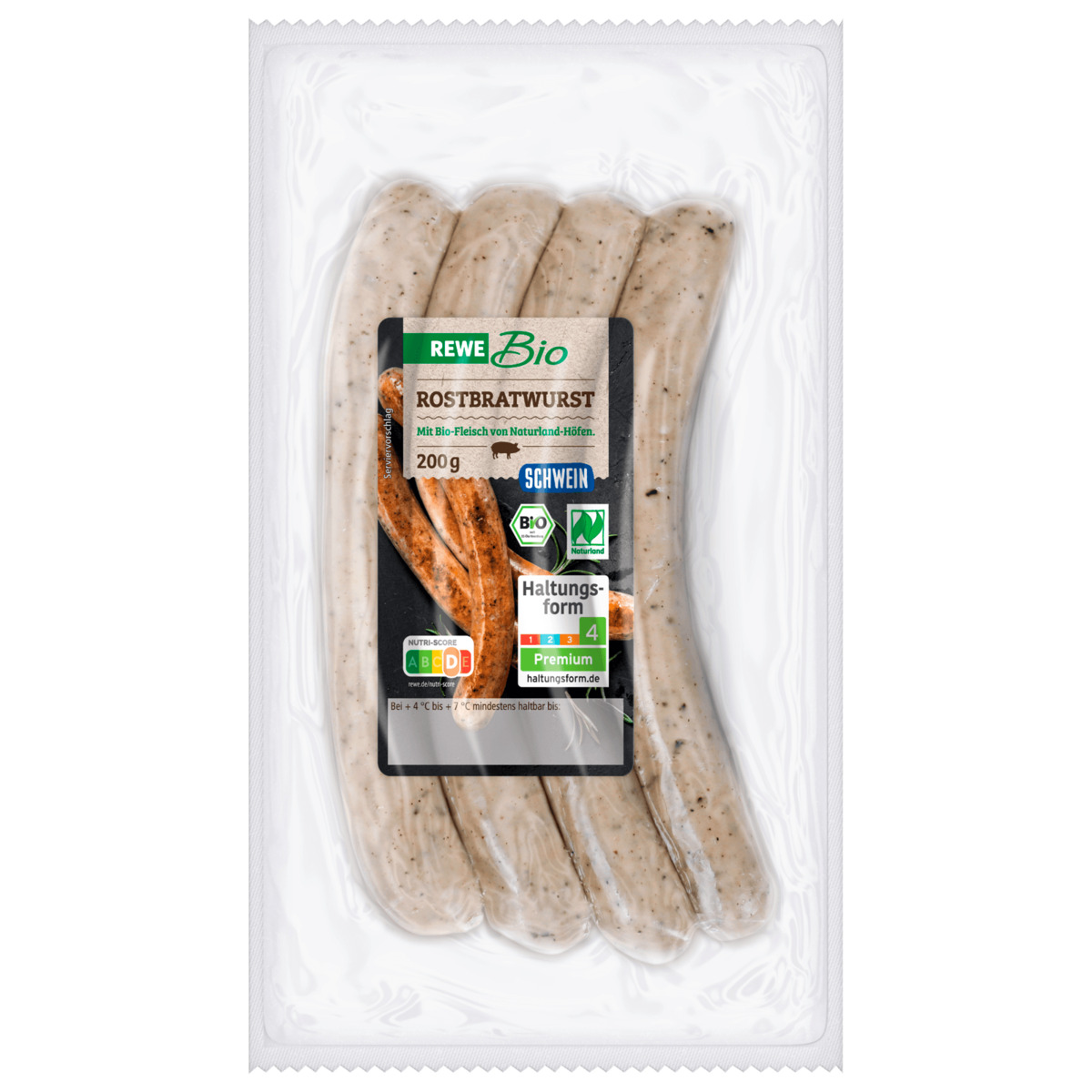 Bild 1 von REWE Bio Rostbratwurst 200g