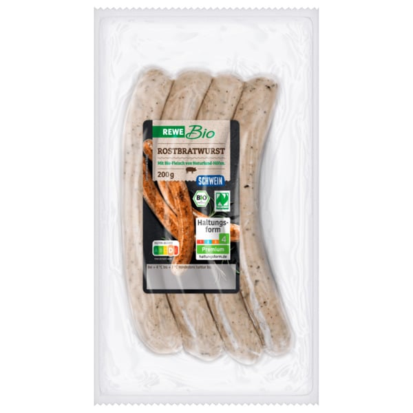 Bild 1 von REWE Bio Rostbratwurst 200g