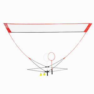 Badminton Set Easy Discover - 2,8m Netz inkl. 2 Schläger