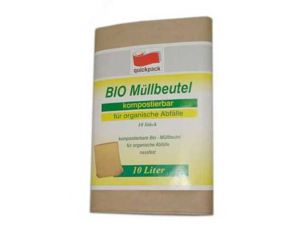 Bild 1 von Bio-Müllbeutel 10er 10ltr., Papier