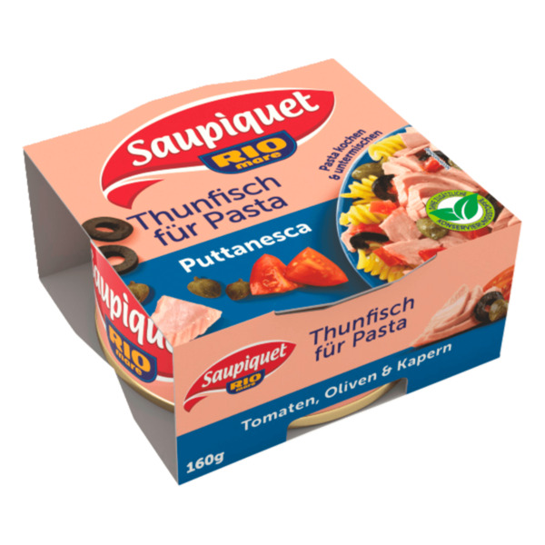 Bild 1 von Saupiquet Thunfisch für Pasta Puttanesca 160g